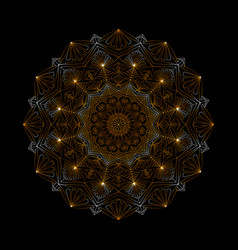 Royal Luxury Extraordinary Mandala Design Template