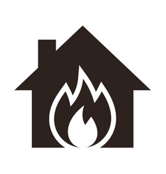 House On Fire Preventing Fire Fire Alarm Icon