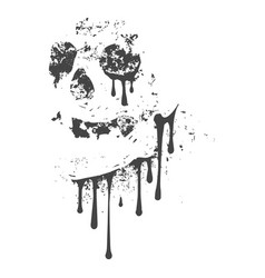 Skull Dripping Grunge High Quality