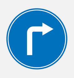 Turn Right Sign