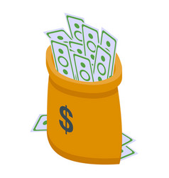 Money Inheritance Icon Isometric Style