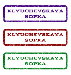 Klyuchevskaya Sopka Watermark Stamp