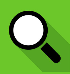 Magnifying Glass Icon Shadow Zoom Find Focus