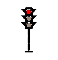 Traffic Light Street Red Control Road Lamp