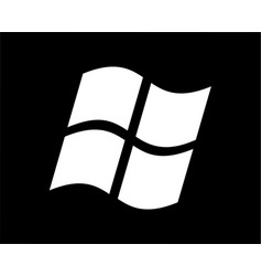 Windows Microsoft Brand Symbol Logo White Design