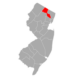 Map Passaic In New Jersey