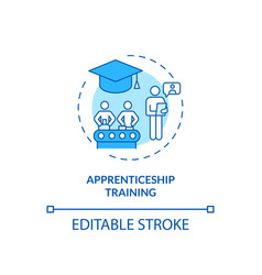 Apprenticeship Training Concept Icon