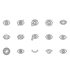 Eye Line Icons