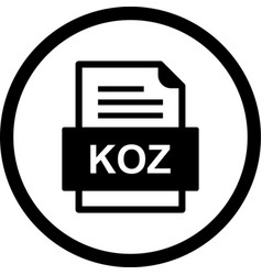 Koz File Document Icon