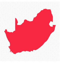 Abstract South Africa Simple Map Background