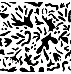 Hand Drawn Minimal Abstract Shapes Pattern