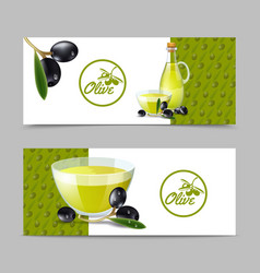 Olive Oil Banner Set