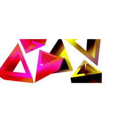 Triangle Abstract Background 3d Basic