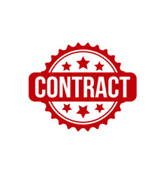 Contract Rubber Stamp Seal