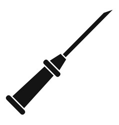 Blood Catheter Icon Simple Style