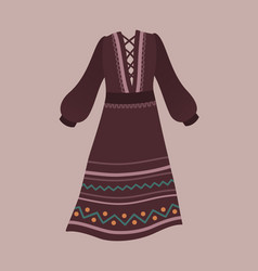 Boho Ornamental Dress