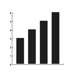 Graph Icon Flat Style Eps