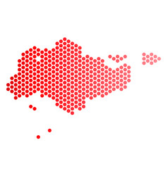 Red Dot Singapore Map