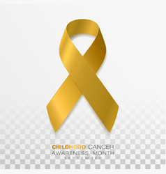 Childhood Cancer Awareness Month Gold Color