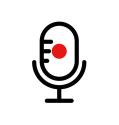 Recording Microphone Icon