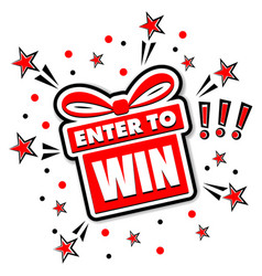 Enter To Win Gift Box