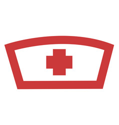 Nurse Hat On A White Background