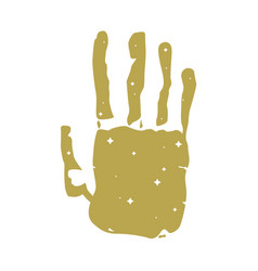 A Golden Handprint