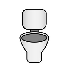 Toilet Icon On White