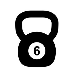 Kettlebell Icon Fitness Sport Symbol Iron