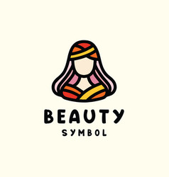 Beauty Girl Logo Feminine Women Spa And Salon