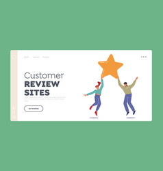 Customer Review Sites Landing Page Template