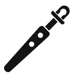 Syringe Catheter Icon Simple Style