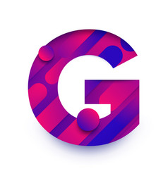 Alphabet Bg Gradients G