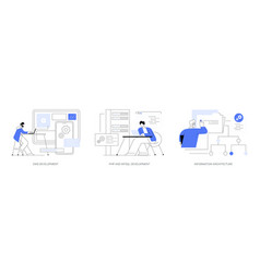 Backend Development Abstract Concept