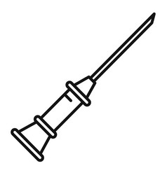 Catheter Icon Outline Style