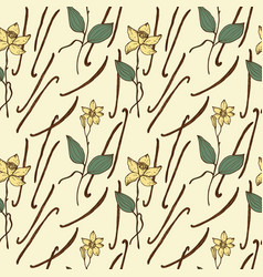 Vanilla Seamless Repeating Pattern