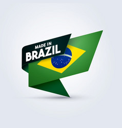 Made In Brazil Flag