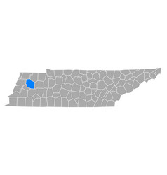 Map Gibson In Tennessee