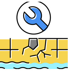 Pool Repair Services Color Icon