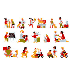 Kindergarten Life Icon Set