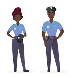 Young policeman cartoon Royalty Free Vector Image