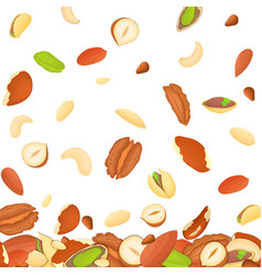 Falling Nuts Background