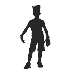 Frankenstain Children Costume Silhouette