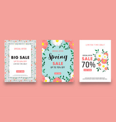 Spring Sale Special Offer Poster