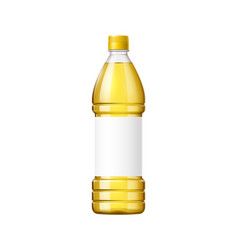 Sunflower Oil Bottle Transparent Plastic Package