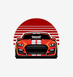 American Muscle Sport Car Art Best