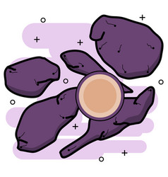 Sweet Potato Fruit Is Purple