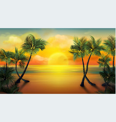 Beach Scene Ocean Sky Background Seashore