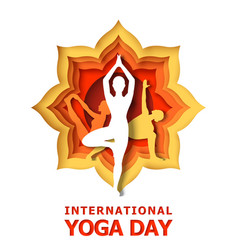 International Yoga Day Poster Template