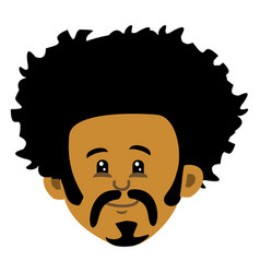 Black Man Cartoon Head 2